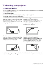 Preview for 11 page of BenQ Home Entertainment TH690SX User Manual