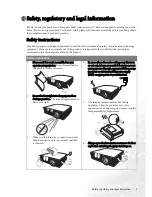 Preview for 3 page of BenQ Home Entertainment W100 User Manual