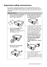 Preview for 3 page of BenQ HT1070A User Manual