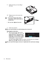 Preview for 64 page of BenQ HT1070A User Manual