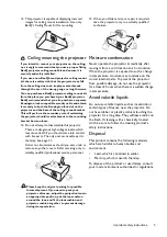 Preview for 5 page of BenQ HT2150ST User Manual