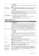 Preview for 35 page of BenQ HT2150ST User Manual