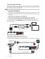 Предварительный просмотр 16 страницы BenQ HT3050 User Manual