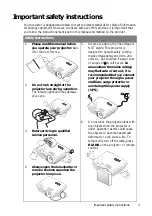 Preview for 3 page of BenQ HT4050 User Manual