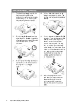 Preview for 4 page of BenQ HT4050 User Manual