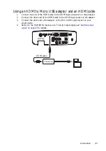 Preview for 23 page of BenQ HT4050 User Manual