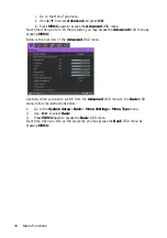 Предварительный просмотр 34 страницы BenQ HT4050 User Manual