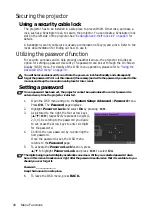 Предварительный просмотр 40 страницы BenQ HT4050 User Manual