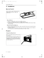 Предварительный просмотр 8 страницы BenQ HT480W User Manual