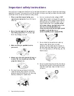 Preview for 4 page of BenQ HT8050 User Manual