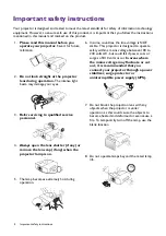 Preview for 4 page of BenQ HT9050 User Manual