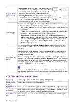 Предварительный просмотр 28 страницы BenQ HT9050 User Manual