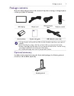 Предварительный просмотр 9 страницы BenQ IL Series User Manual