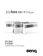 Preview for 58 page of BenQ Joybee 102R Quick Start Manual