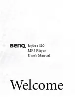 BenQ Joybee 120 User Manual preview