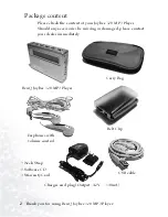 Preview for 10 page of BenQ Joybee 120 User Manual