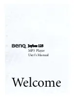 Предварительный просмотр 3 страницы BenQ Joybee 125 User Manual