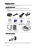 Предварительный просмотр 8 страницы BenQ Joybee - SVGA DLP Projector User Manual