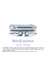 BenQ Joybee User Manual preview