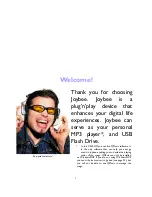 Preview for 4 page of BenQ Joybee User Manual
