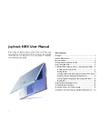 Preview for 1 page of BenQ Joybook 8000 User Manual