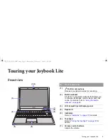 Предварительный просмотр 13 страницы BenQ Joybook Lite T131P series User Manual