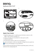 BenQ Joybook Lite U127 series Quick Start Manual preview