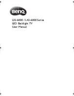 Preview for 1 page of BenQ L32-6000 Series User Manual