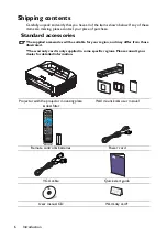 Preview for 6 page of BenQ LH890USTD User Manual