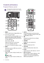 Preview for 8 page of BenQ LK936ST User Manual