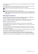 Preview for 13 page of BenQ LK936ST User Manual