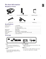 Preview for 6 page of BenQ LK970 Installation Manual