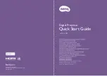 Предварительный просмотр 1 страницы BenQ LU785 Quick Start Manual