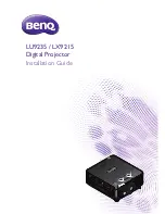 Preview for 1 page of BenQ LU9235 Installation Manual