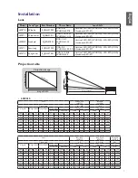 Preview for 7 page of BenQ LU9235 Installation Manual