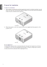 Предварительный просмотр 10 страницы BenQ LU9245 User Manual