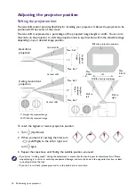 Предварительный просмотр 16 страницы BenQ LU935 User Manual