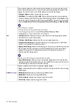 Preview for 40 page of BenQ LU935 User Manual