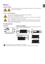 Предварительный просмотр 3 страницы BenQ LU951ST User Manual & Installation Manual