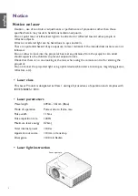 Preview for 3 page of BenQ LU960 Installation Manual