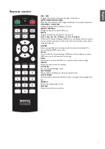 Preview for 8 page of BenQ LU960 Installation Manual