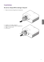 Preview for 82 page of BenQ LU960 Installation Manual