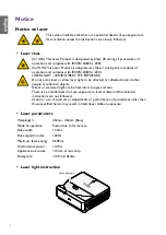 Preview for 3 page of BenQ LU960UST Installation Manual