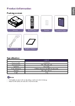 Предварительный просмотр 6 страницы BenQ LU960UST Installation Manual