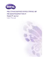 BenQ LW22STD User Manual preview