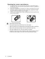 Preview for 14 page of BenQ LW22STD User Manual