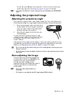 Preview for 25 page of BenQ LW22STD User Manual