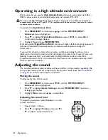 Preview for 42 page of BenQ LW22STD User Manual