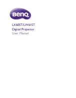 BenQ LX60ST User Manual preview