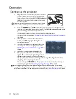 Preview for 20 page of BenQ LX60ST User Manual